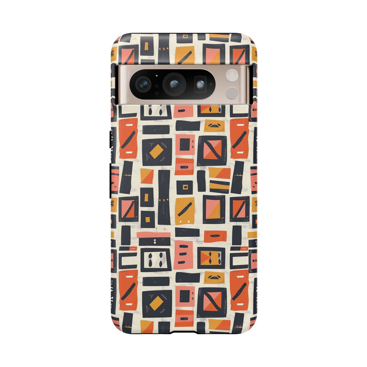 Stylish African Pattern Phone Case – Unique and Vibrant Protection 087