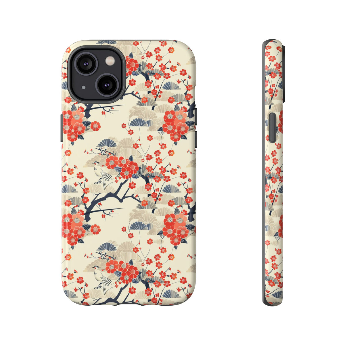 Japanese Pattern Phone Case – Elegant & Timeless Design for Your Phone 031