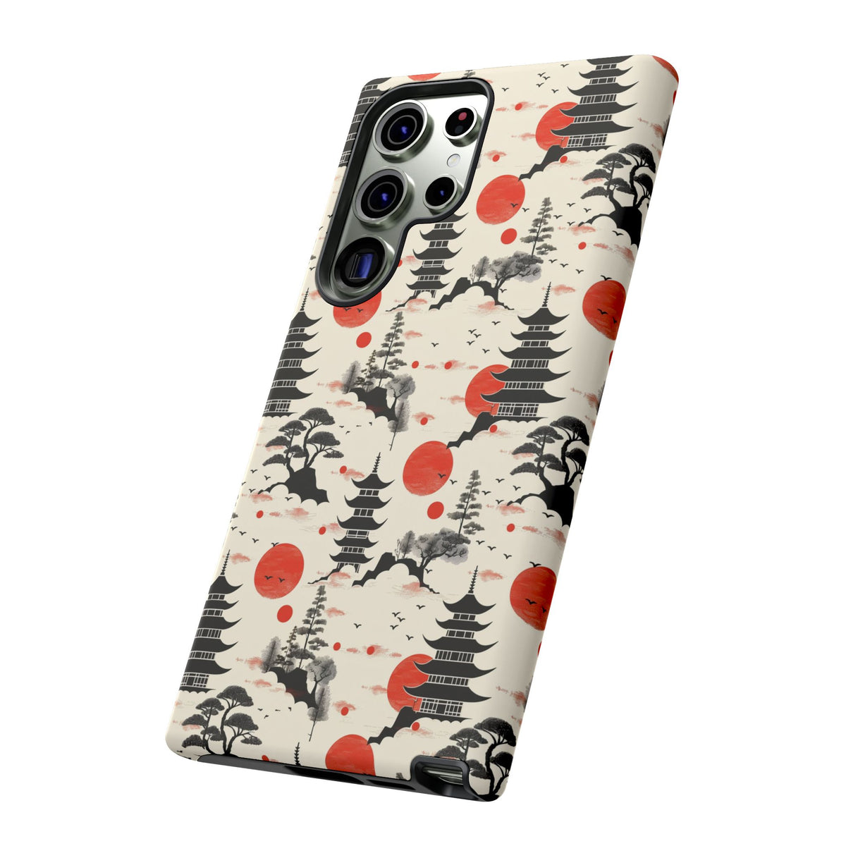 Japanese Pattern Phone Case – Elegant & Timeless Design for Your Phone 152