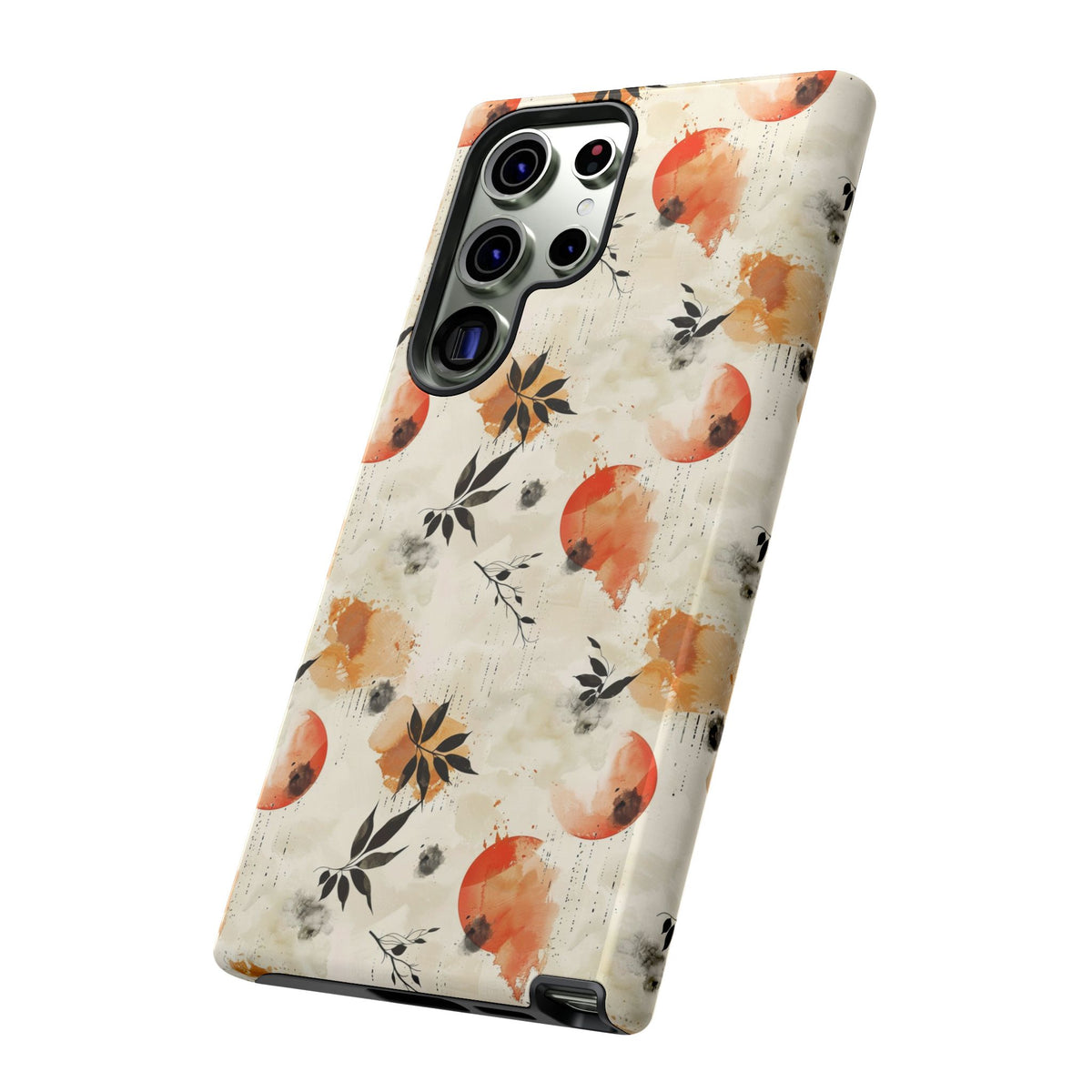 Japanese Pattern Phone Case – Elegant & Timeless Design for Your Phone 058