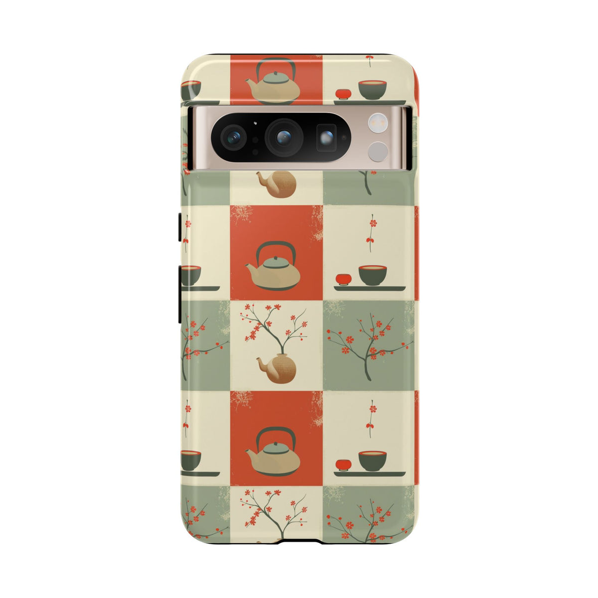 Japanese Pattern Phone Case – Elegant & Timeless Design for Your Phone 505