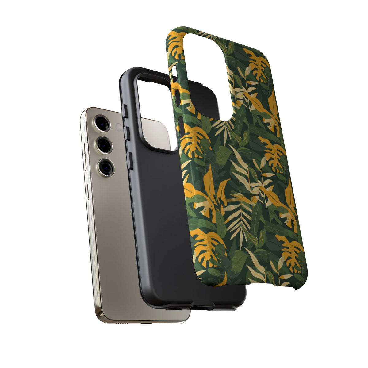 Jungle Pattern Phone Case – Exotic & Lush Design for Your Phone 347