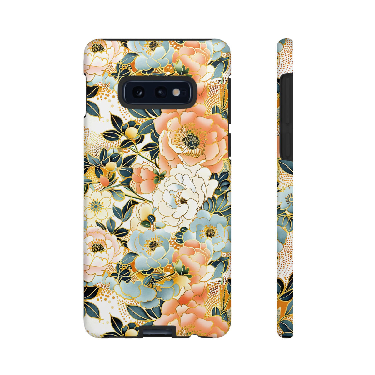 Japanese Blossom Asian Floral Design Phone Case – Elegant Floral Phone Cover 5