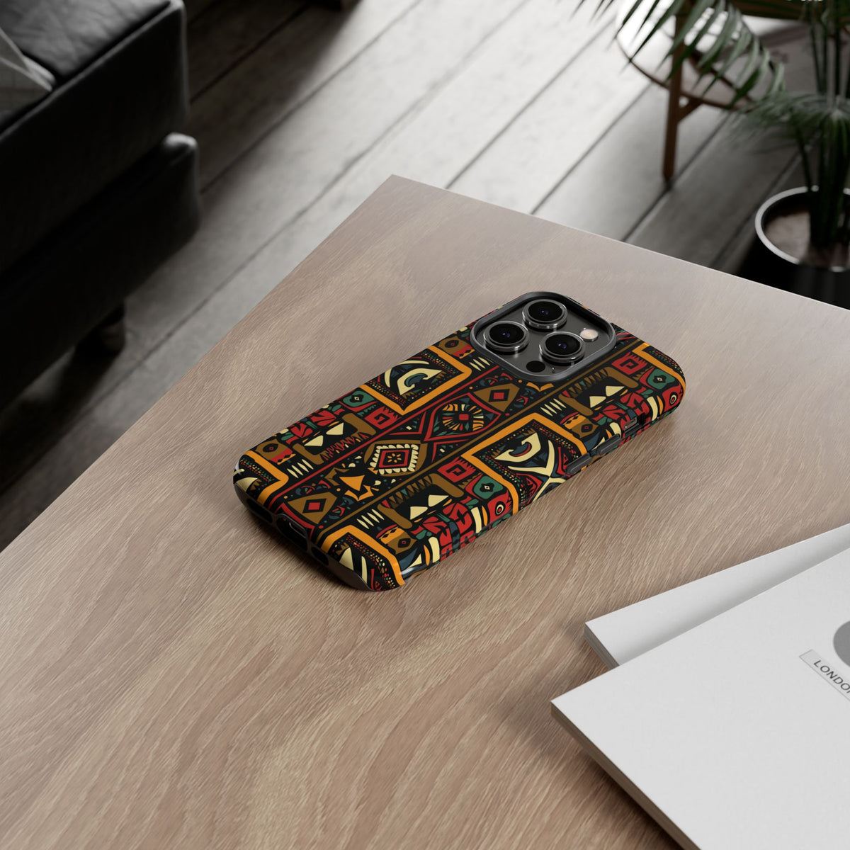 Stylish African Pattern Phone Case – Unique and Vibrant Protection 164