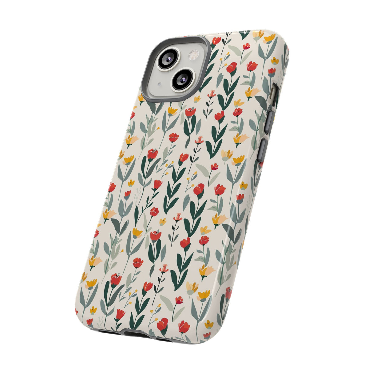 Spring Pattern Phone Case – Fresh & Vibrant Design for Your Phone 404