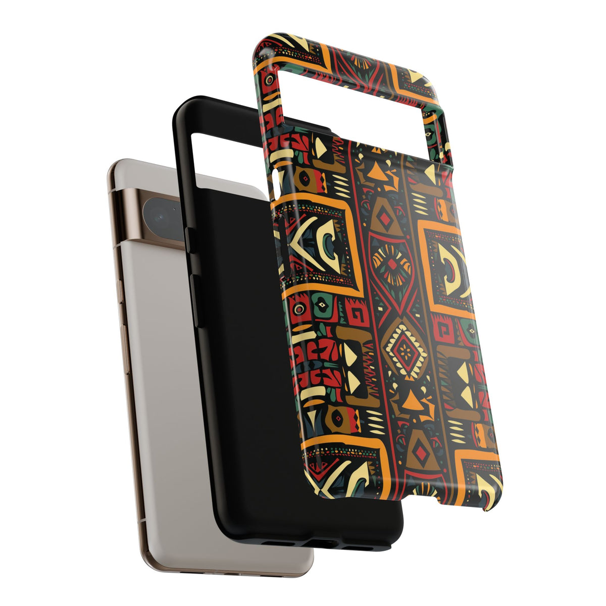 Stylish African Pattern Phone Case – Unique and Vibrant Protection 164