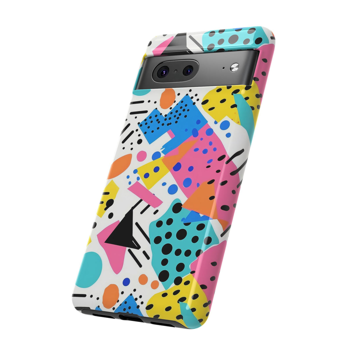 Bright Summer Memphis Design Phone Case – Vibrant and Playful Phone Cover