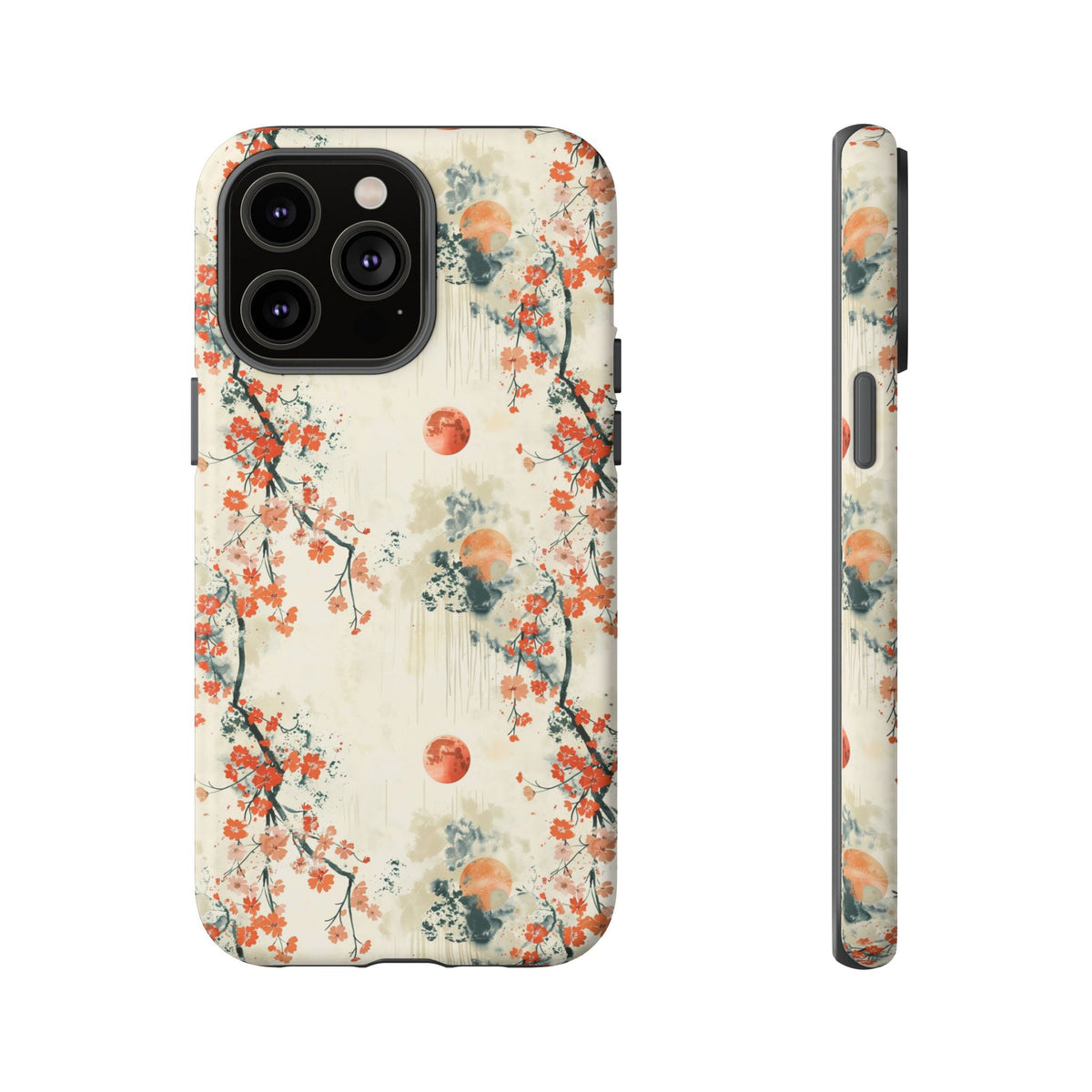 Japanese Pattern Phone Case – Elegant & Timeless Design for Your Phone 075