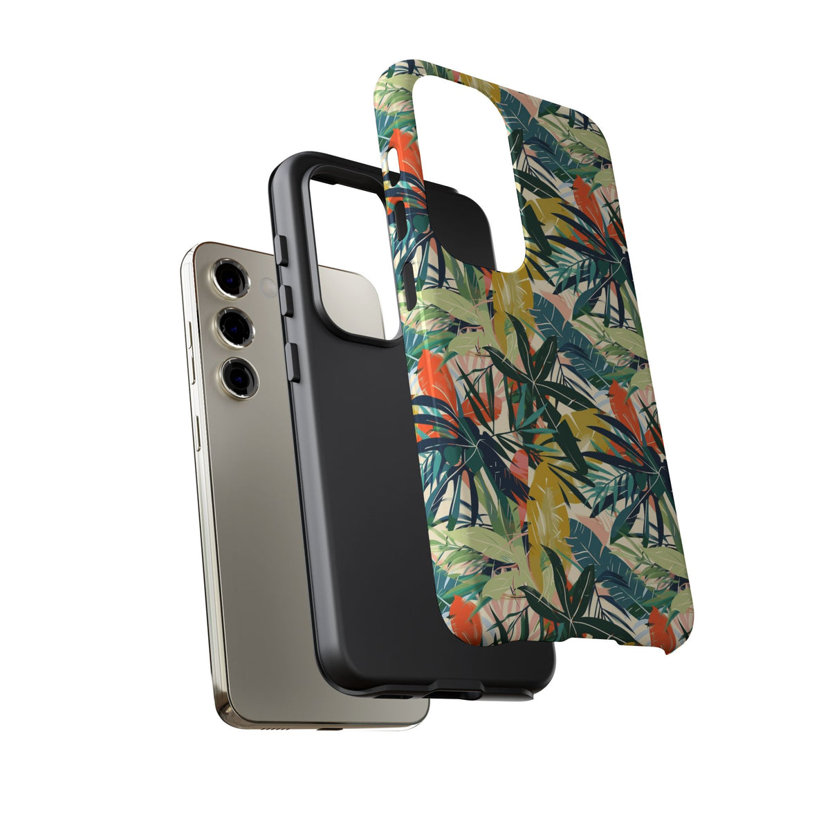 Jungle Pattern Phone Case – Exotic & Lush Design for Your Phone 349