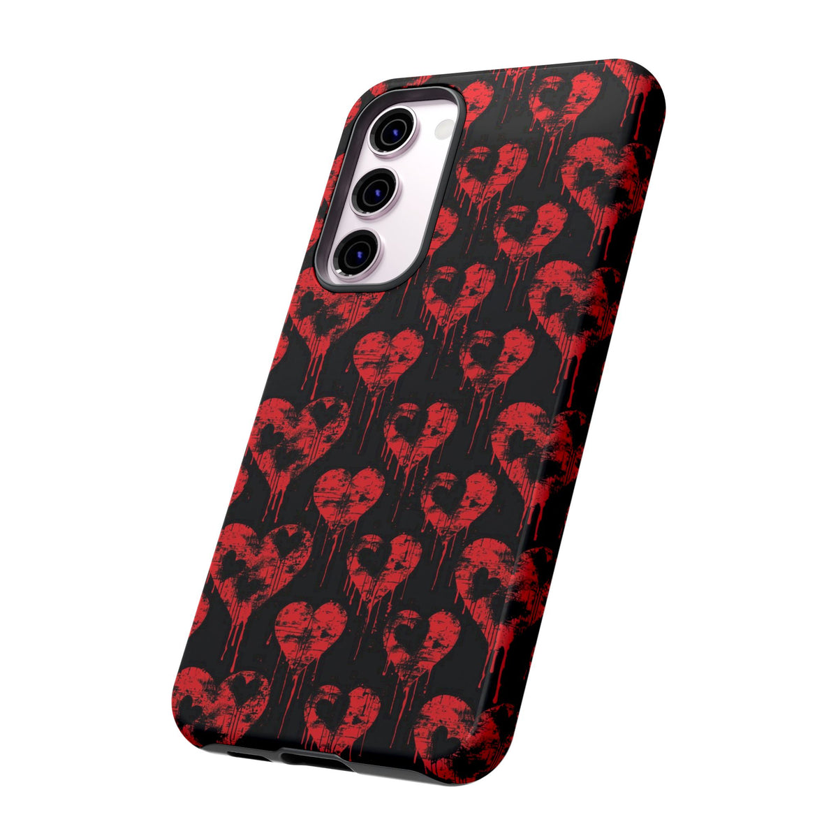 Heart Pattern Phone Case – Stylish & Loving Design for Your Device 367