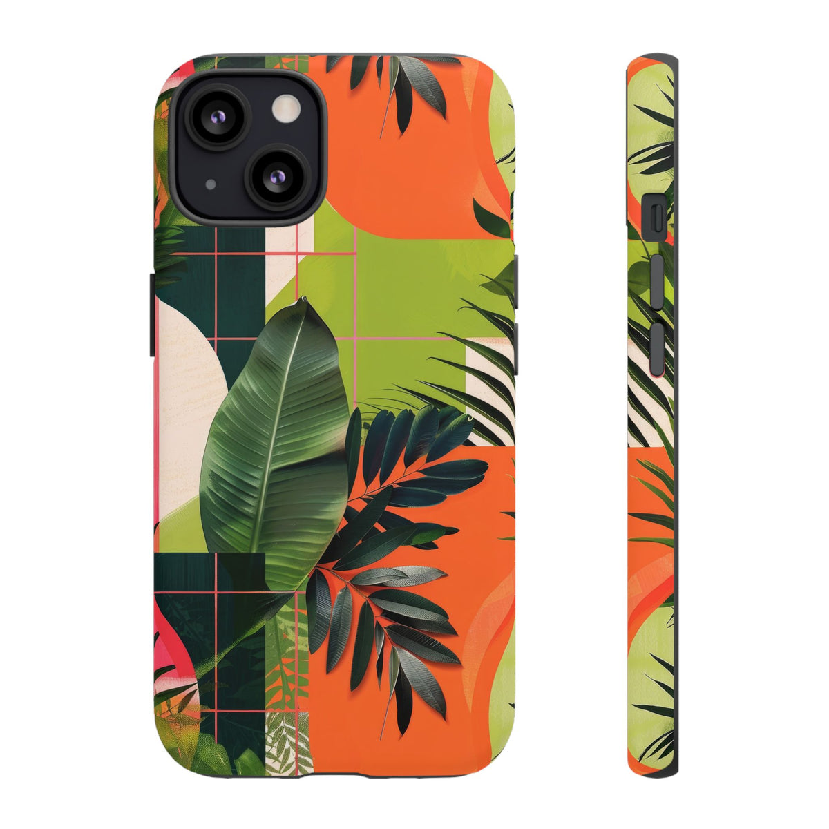 Jungle Collage Phone Case – Vibrant & Durable Nature-Inspired Protection