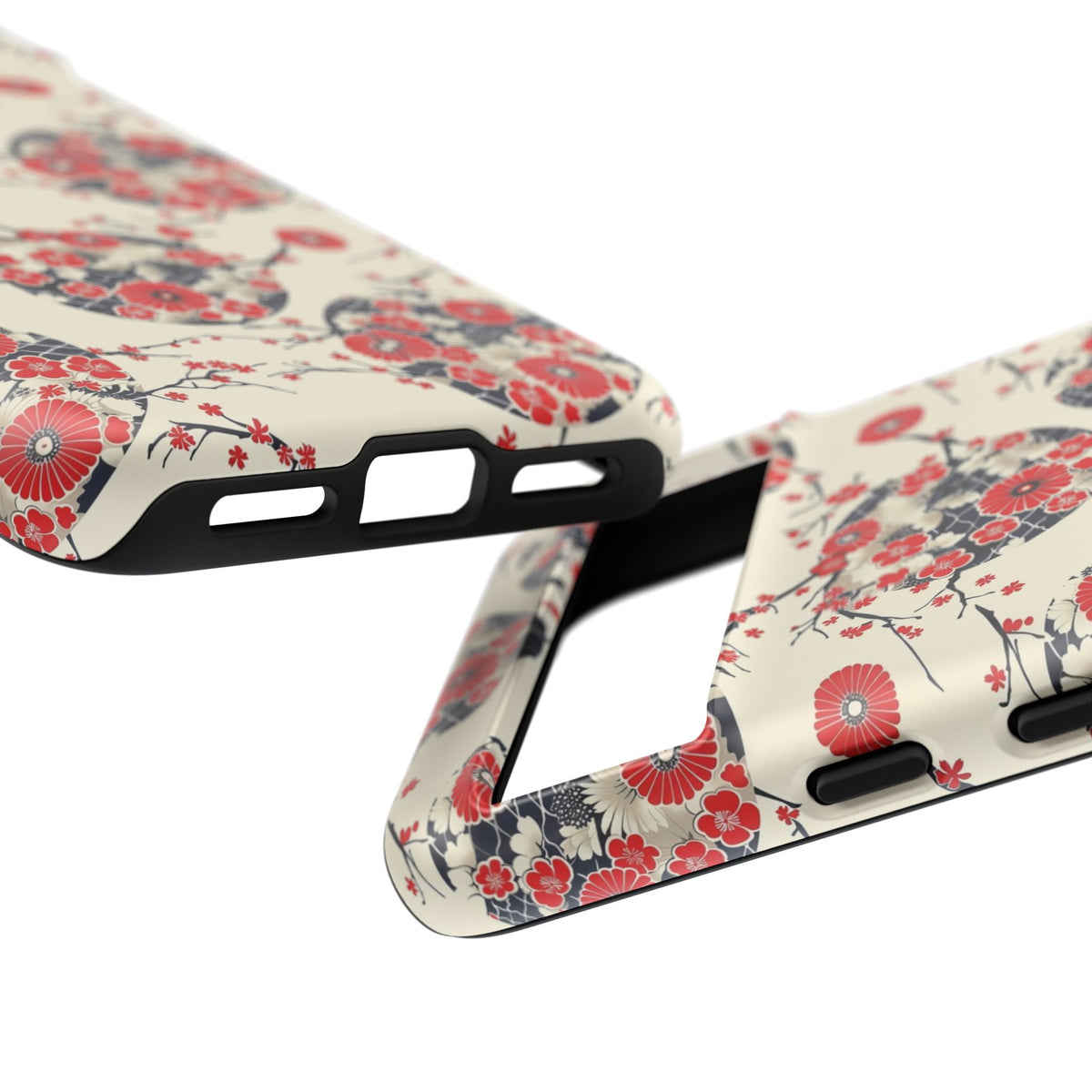 Japanese Pattern Phone Case – Elegant & Timeless Design for Your Phone 138