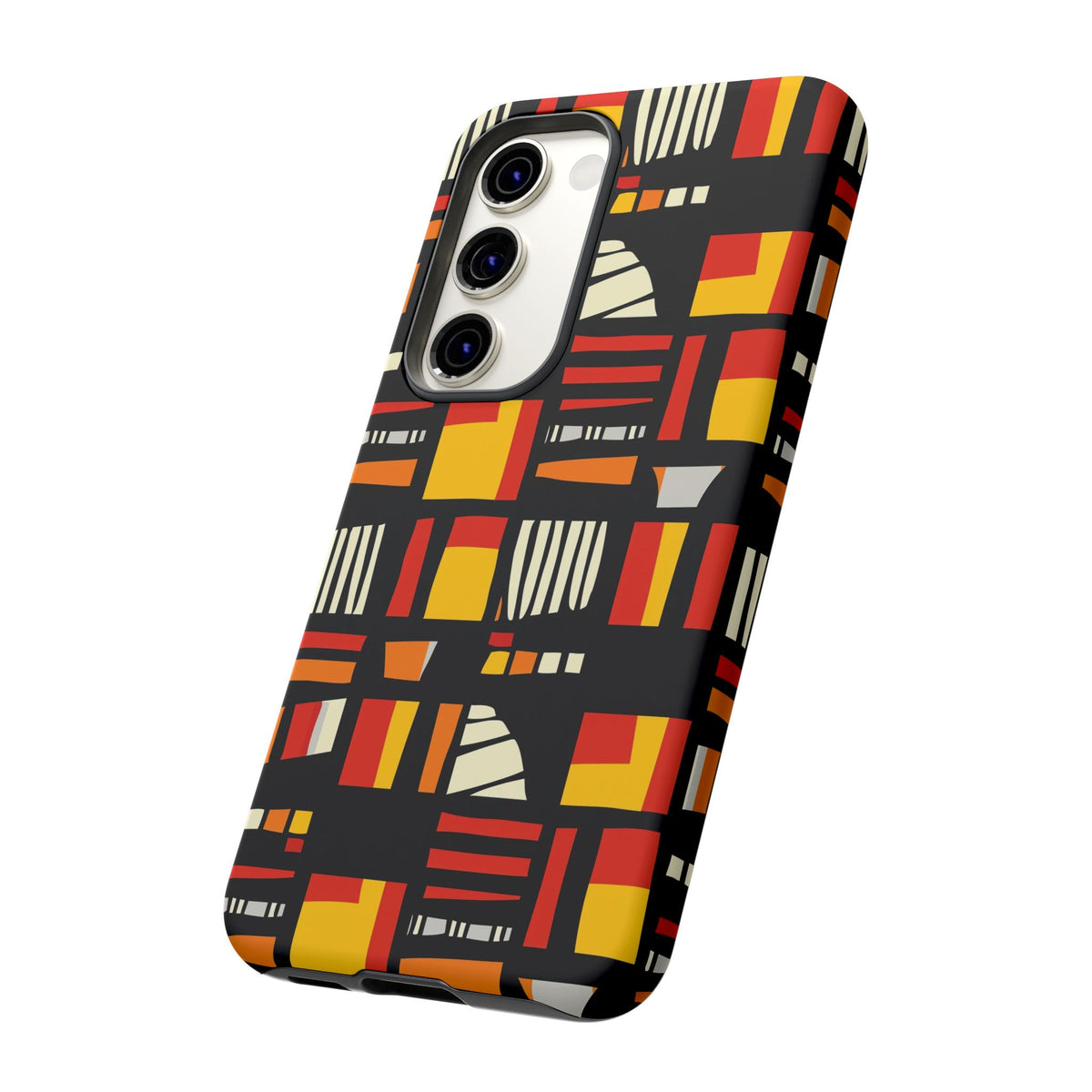 Stylish African Pattern Phone Case – Unique and Vibrant Protection 099