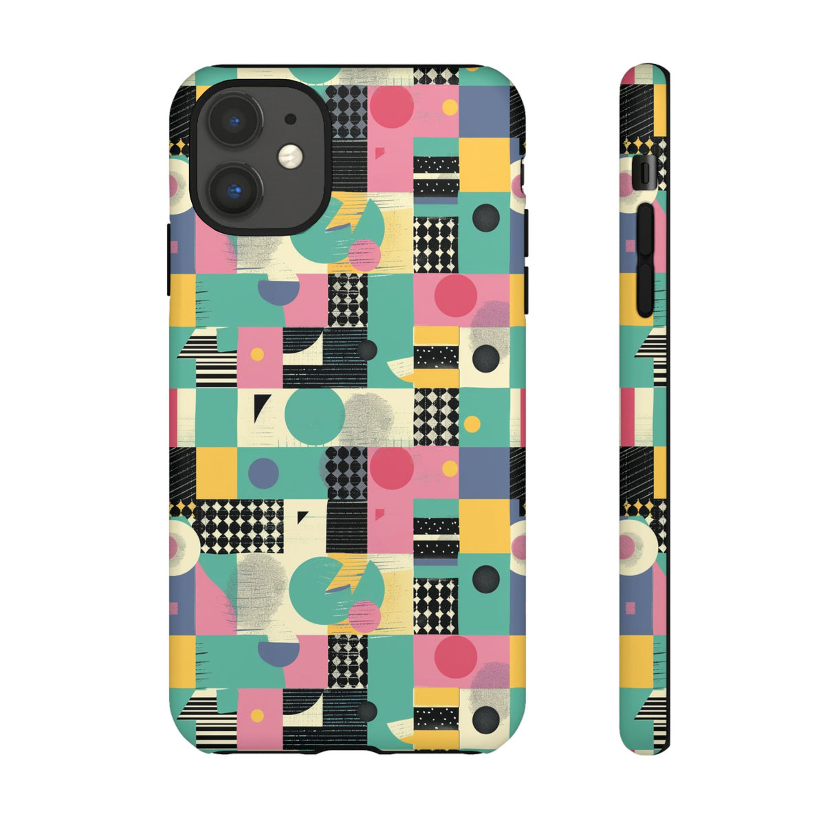 Retro 80s Seamless Phone Case – Vintage Style Meets Modern Protection 289