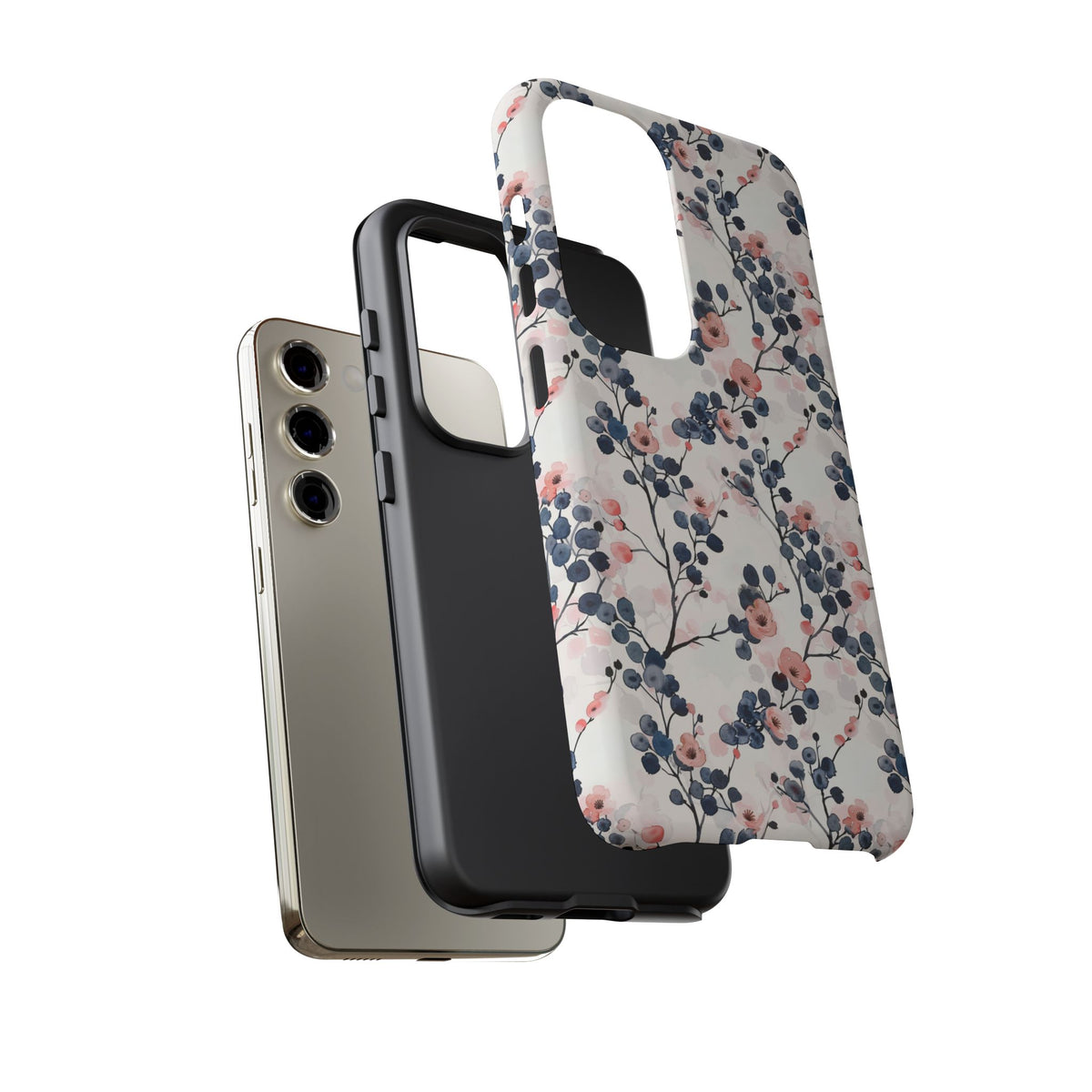 Japanese Pattern Phone Case – Elegant & Timeless Design for Your Phone 072