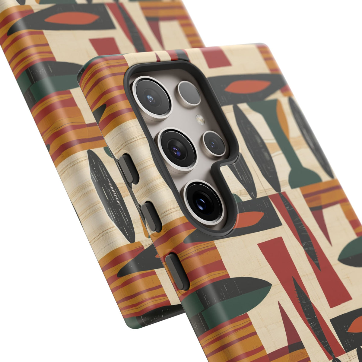 Stylish African Pattern Phone Case – Unique and Vibrant Protection 196