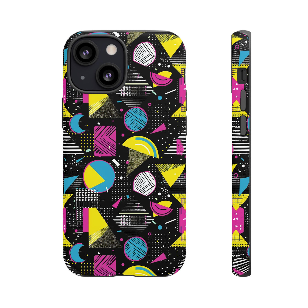 Retro 80s Seamless Phone Case – Vintage Style Meets Modern Protection 206