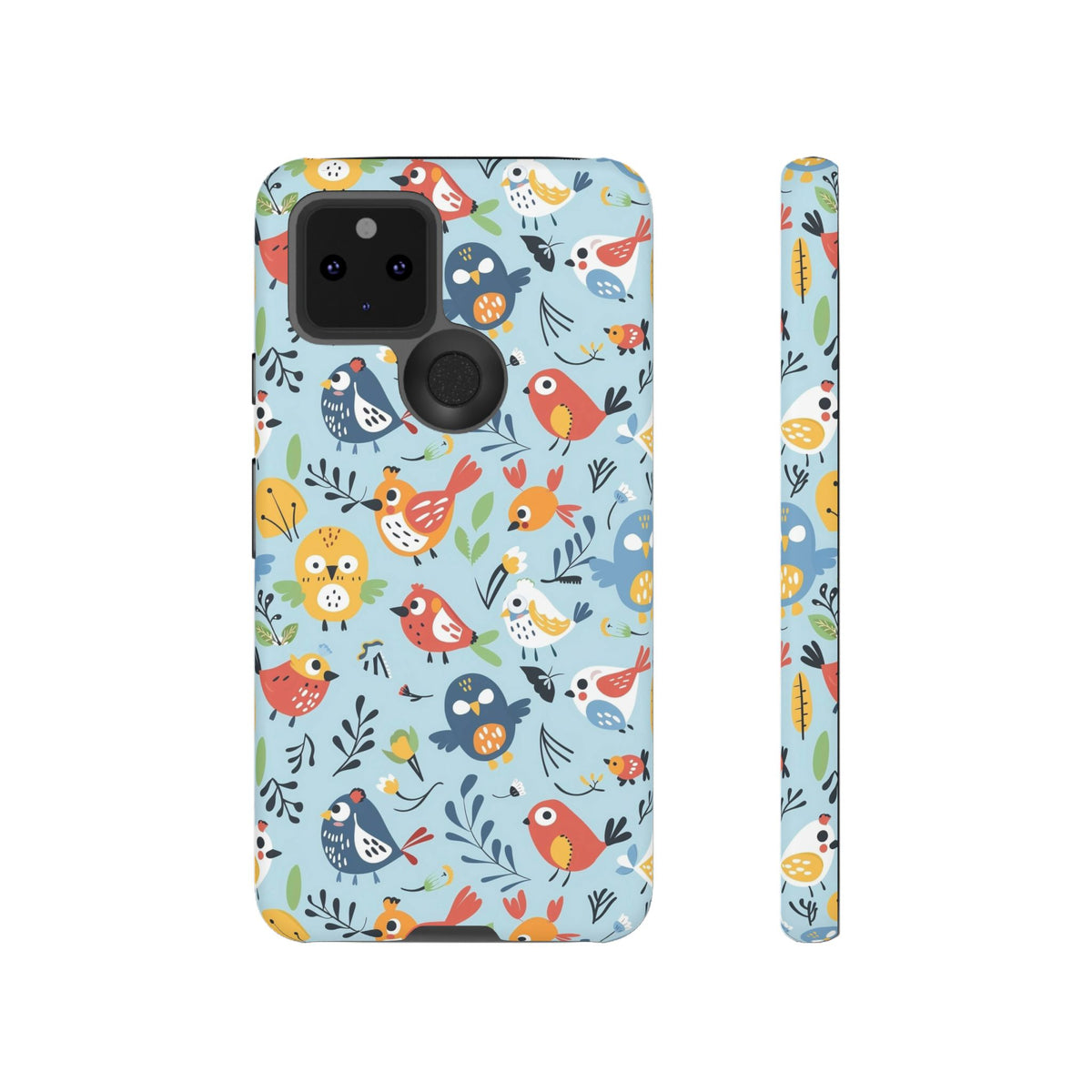 Birds Seamless Pattern Phone Case – Elegant and Timeless Avian Design 7