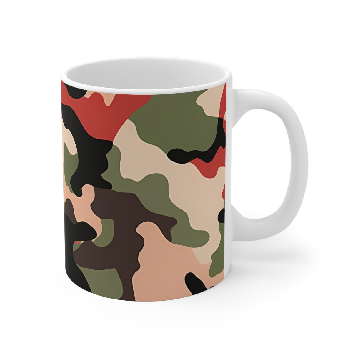 All-Over Camouflage Pattern Coffee Mug 411