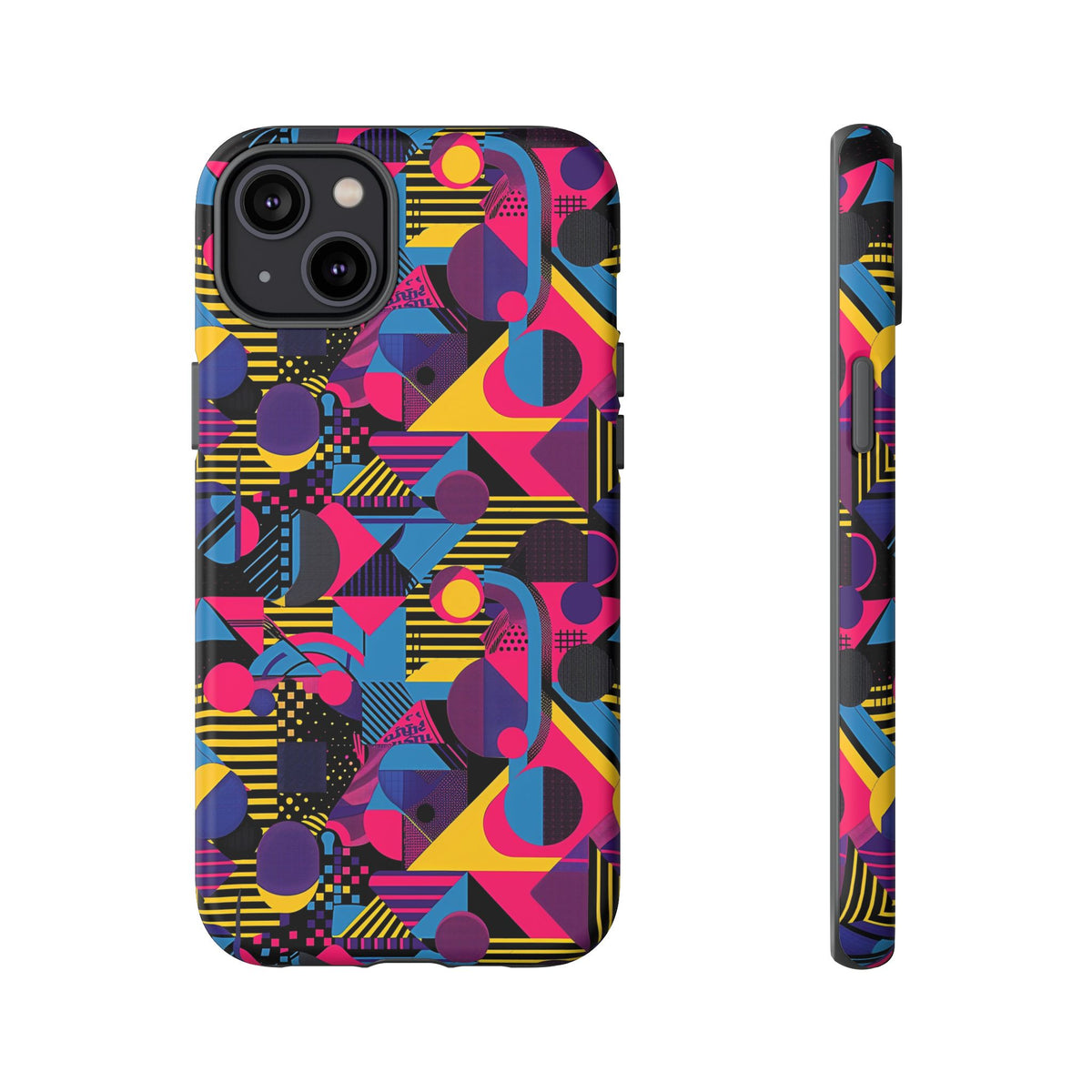 Retro 80s Seamless Phone Case – Vintage Style Meets Modern Protection 085