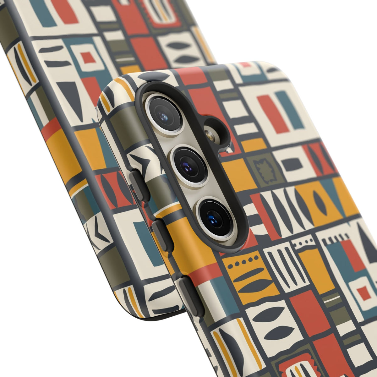 Stylish African Pattern Phone Case – Unique and Vibrant Protection 013