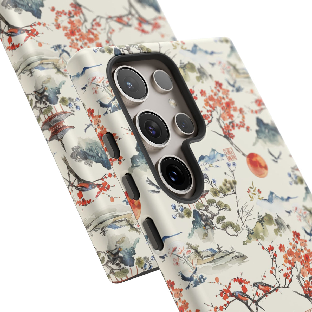 Japanese Pattern Phone Case – Elegant & Timeless Design for Your Phone 120