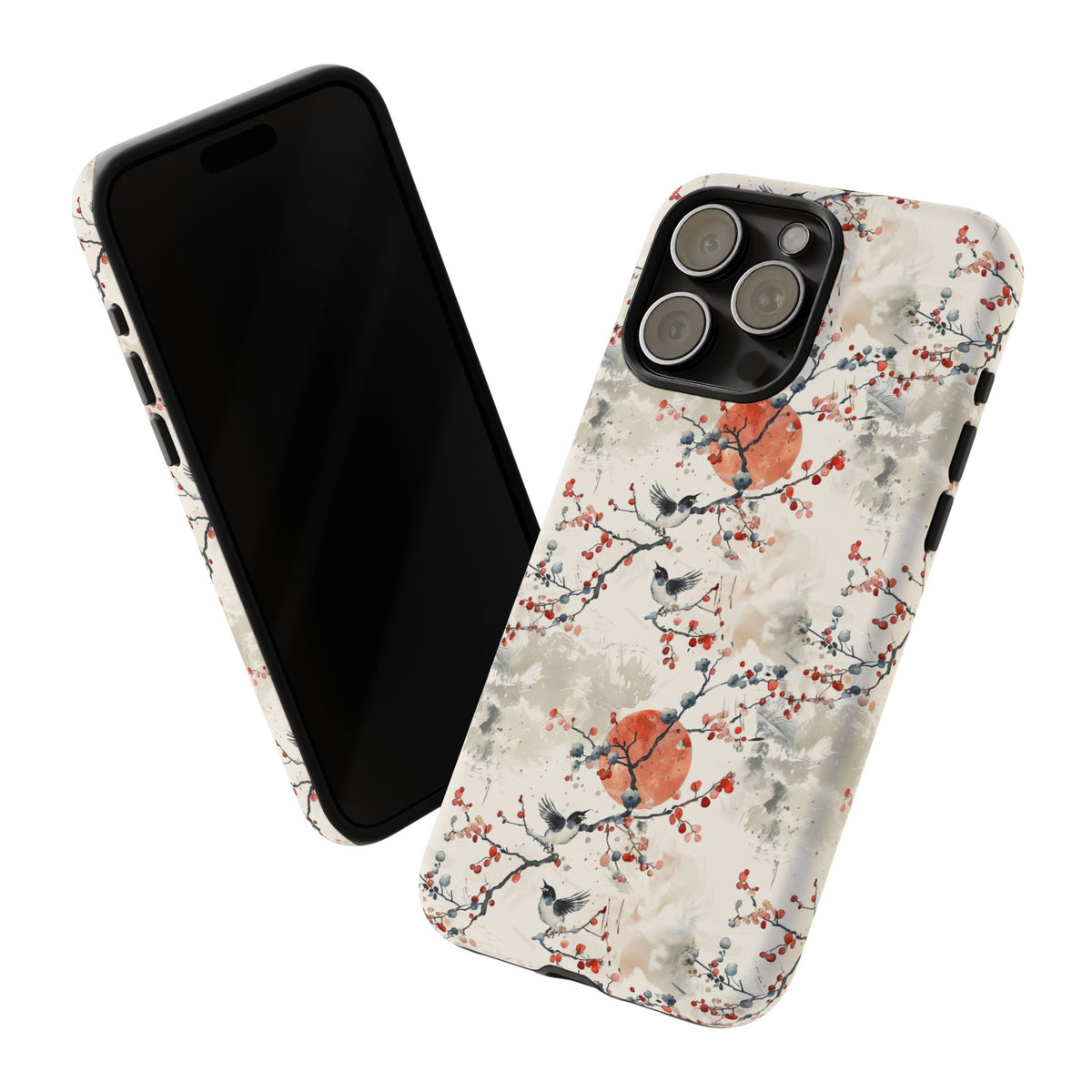 Japanese Pattern Phone Case – Elegant & Timeless Design for Your Phone 136