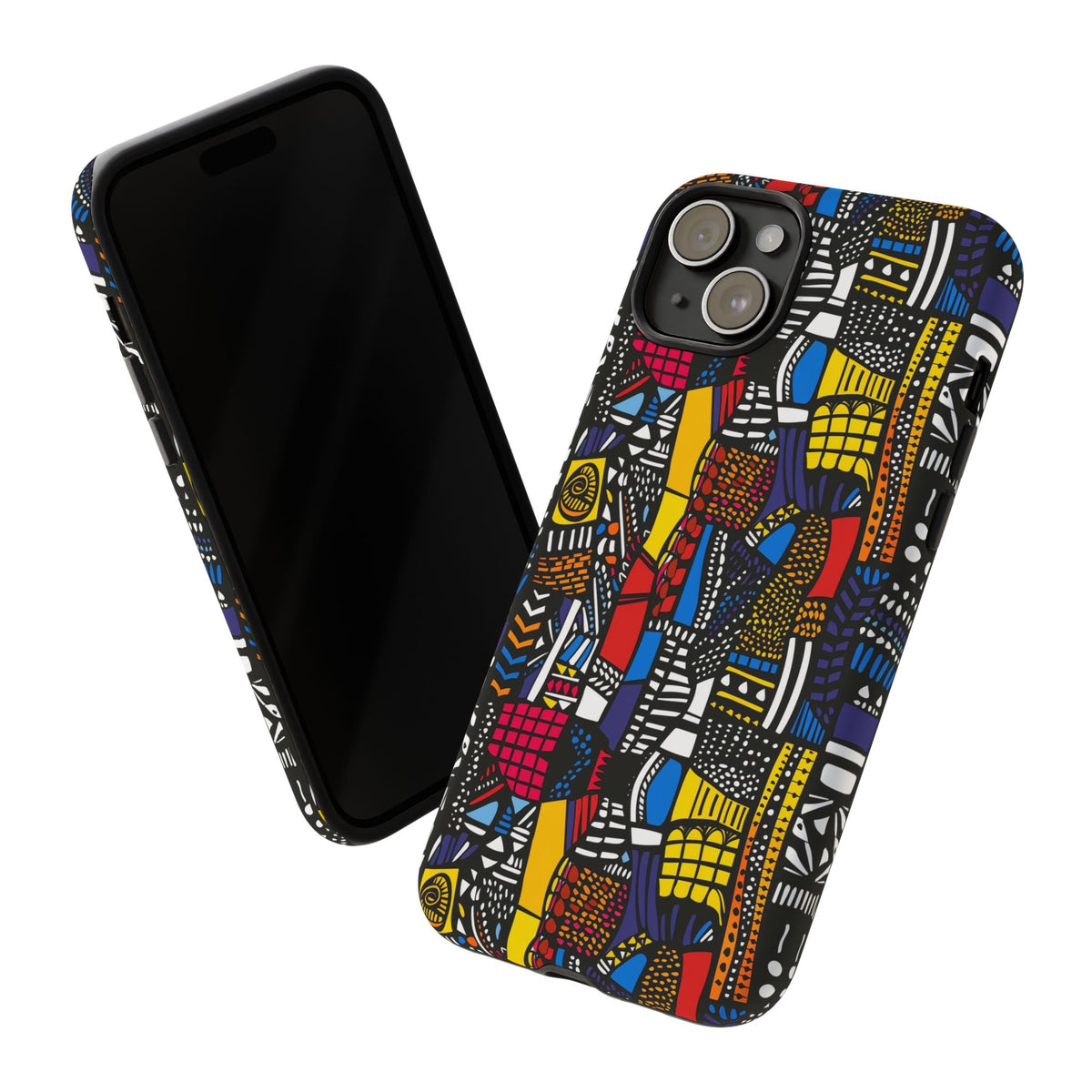 Stylish African Pattern Phone Case – Unique and Vibrant Protection 201