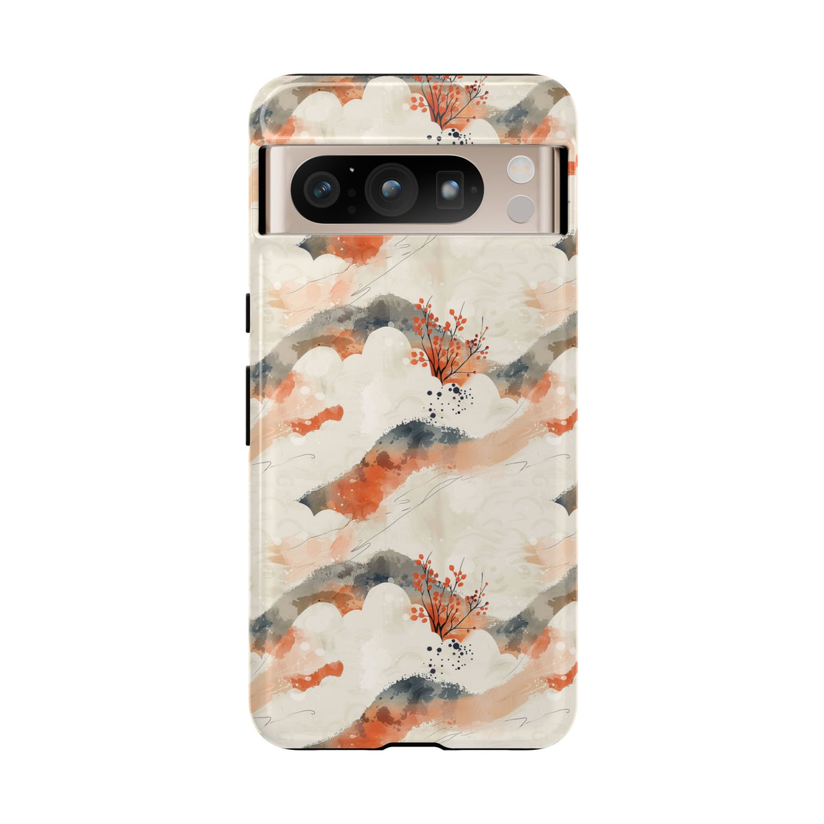 Japanese Pattern Phone Case – Elegant & Timeless Design for Your Phone 017