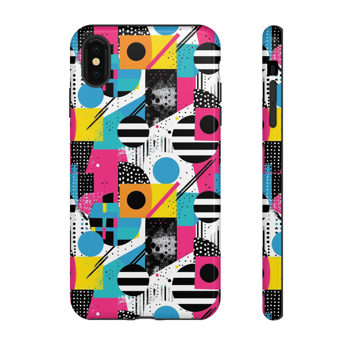 Retro 80s Seamless Phone Case – Vintage Style Meets Modern Protection 176