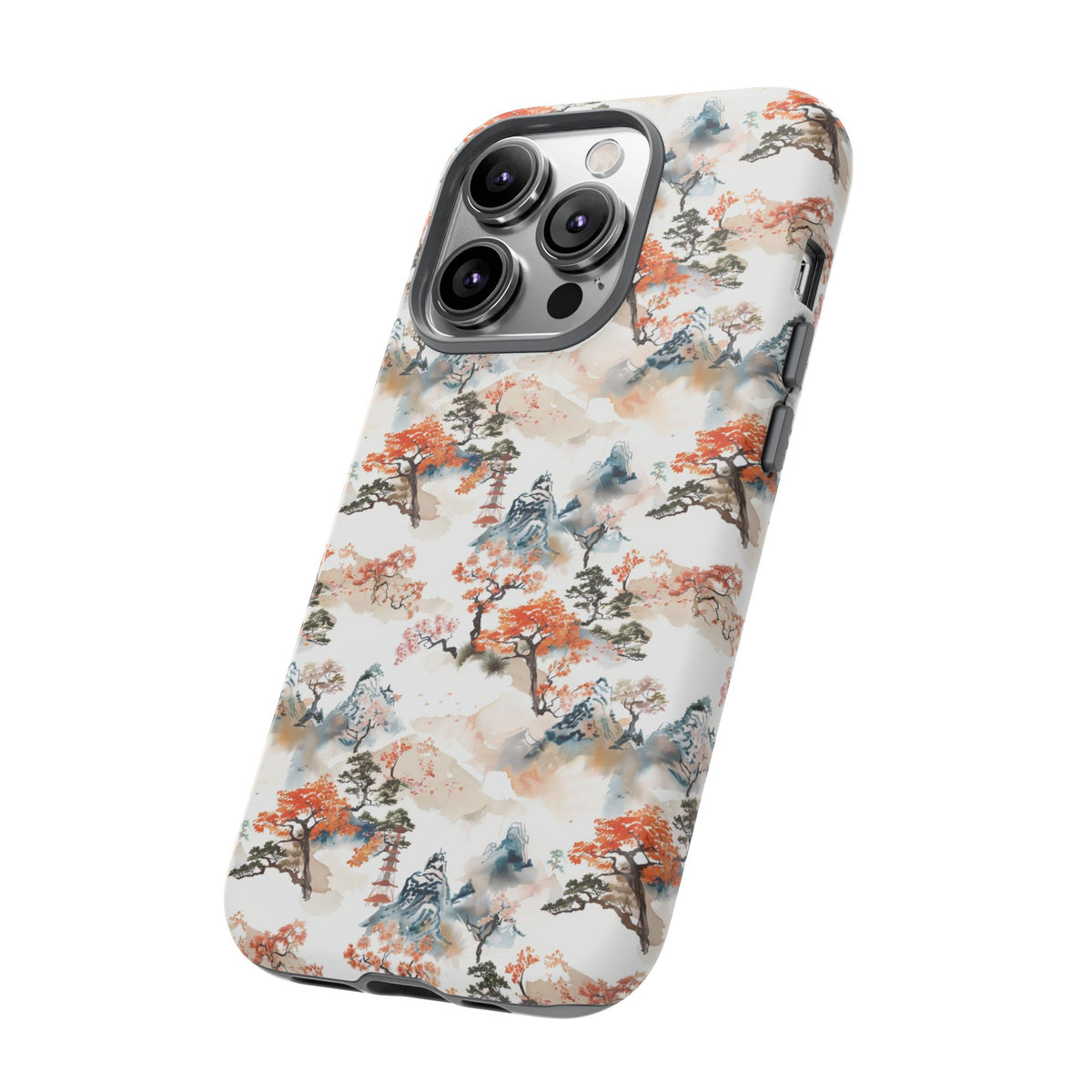 Japanese Pattern Phone Case – Elegant & Timeless Design for Your Phone 506