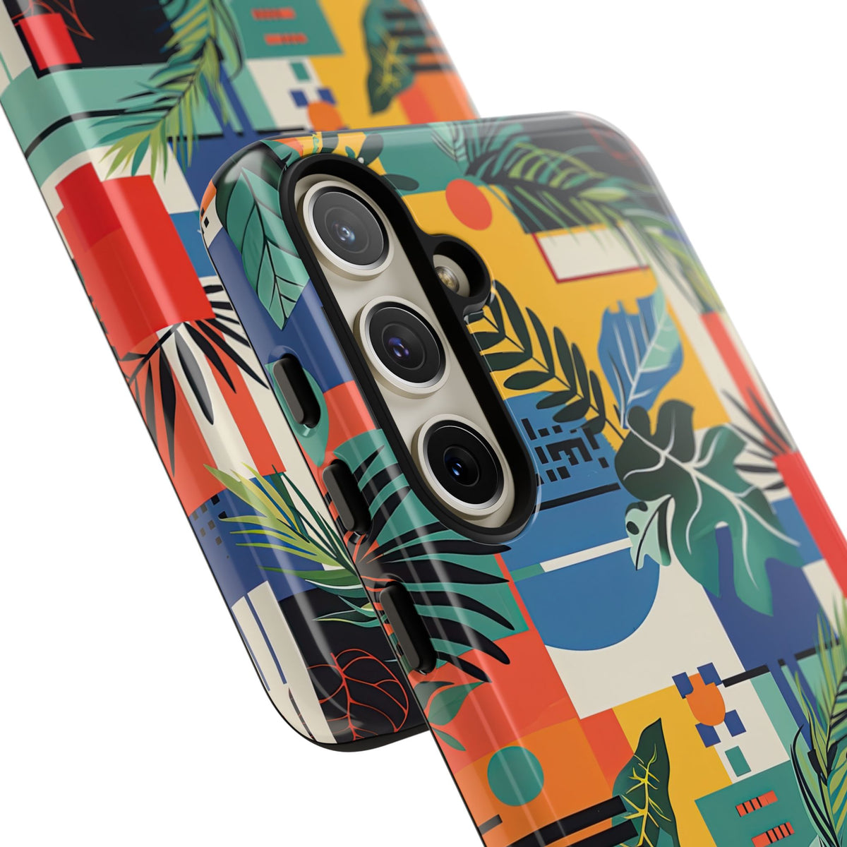 Jungle Collage Phone Case – Vibrant & Durable Nature-Inspired Protection