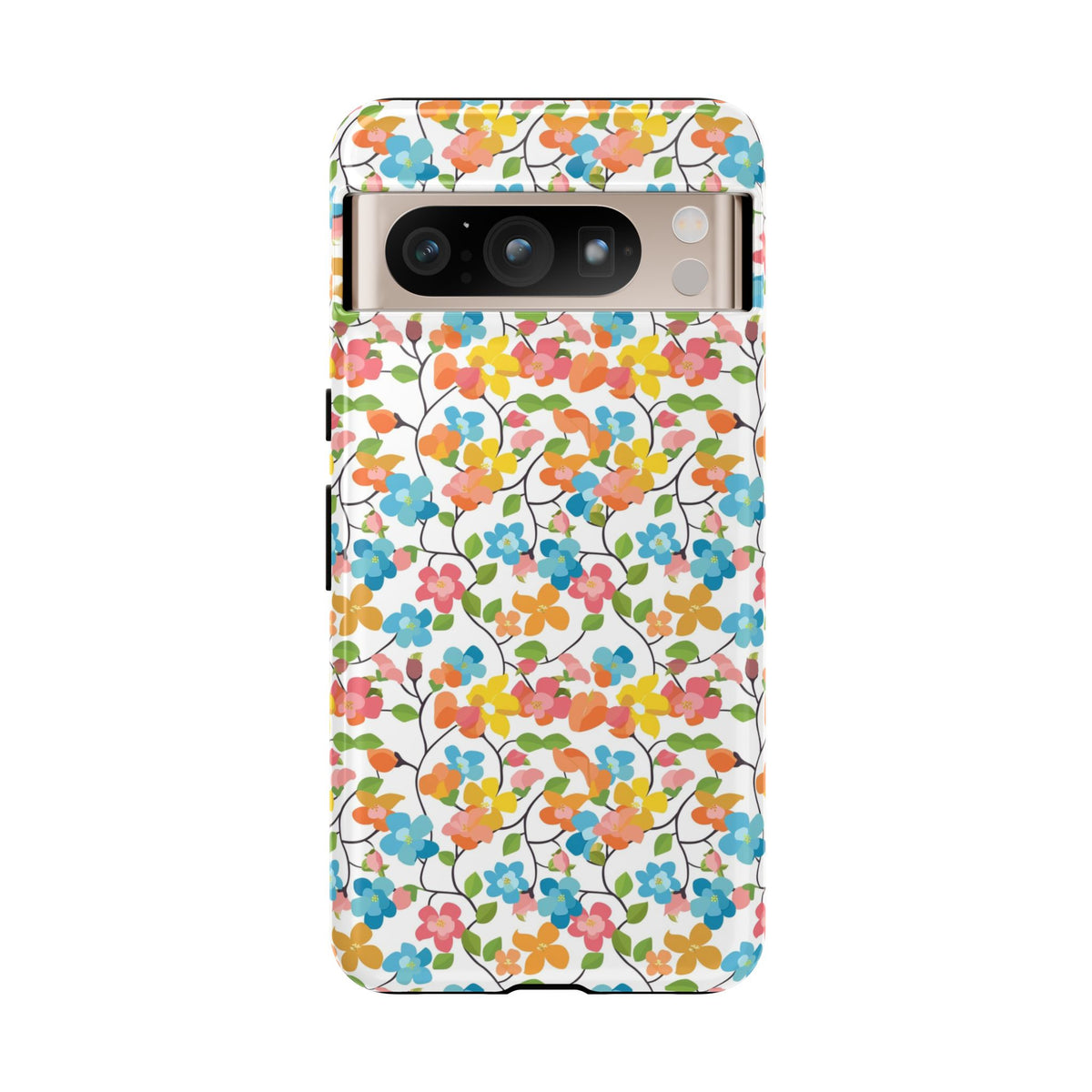 Spring Pattern Phone Case – Fresh & Vibrant Design for Your Phone 407