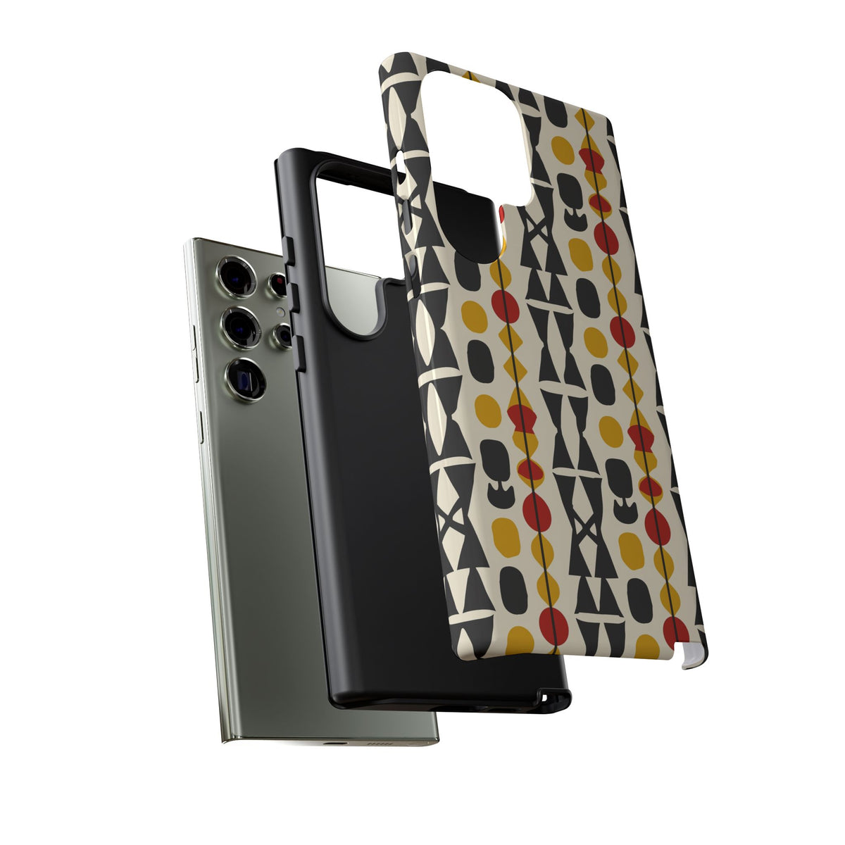 Stylish African Pattern Phone Case – Unique and Vibrant Protection 194
