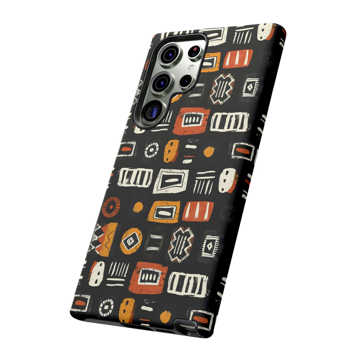 Stylish African Pattern Phone Case – Unique and Vibrant Protection 198