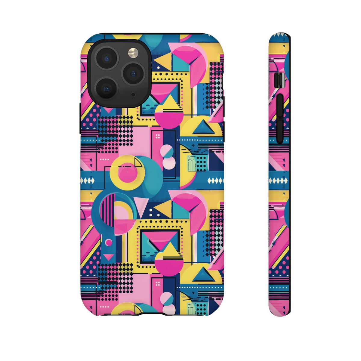 Retro 80s Seamless Phone Case – Vintage Style Meets Modern Protection 090