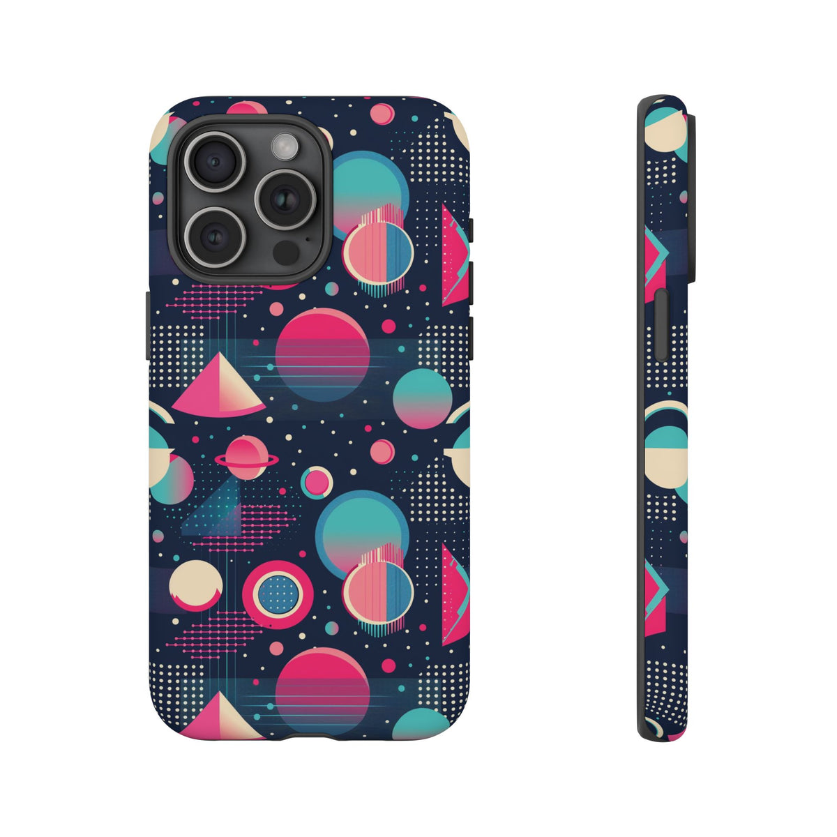 Retro 80s Seamless Phone Case – Vintage Style Meets Modern Protection 095