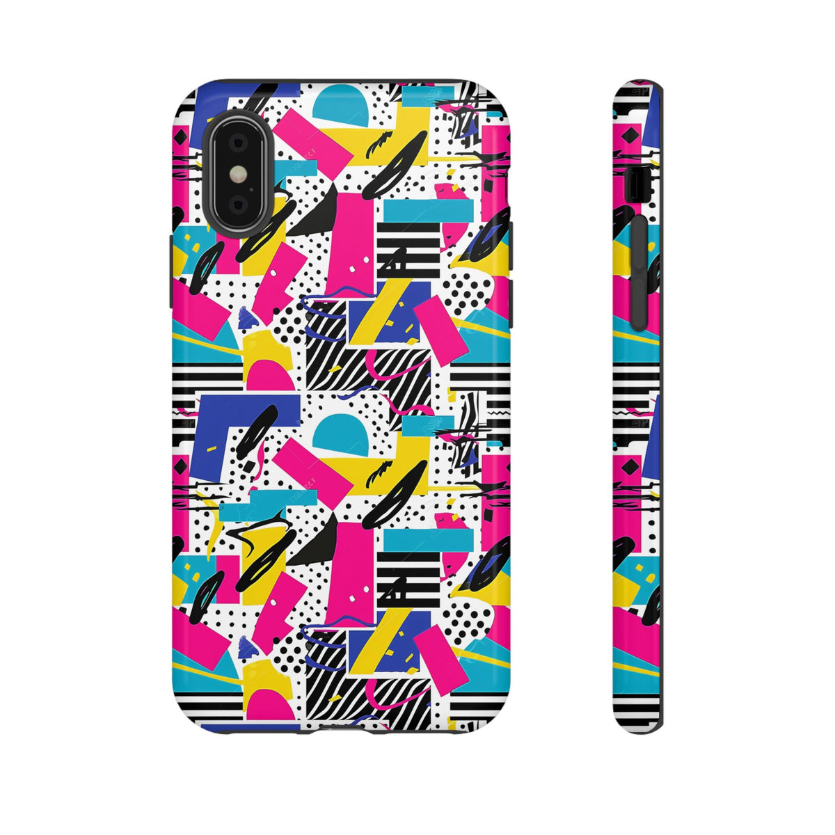 Retro 80s Seamless Phone Case – Vintage Style Meets Modern Protection 258