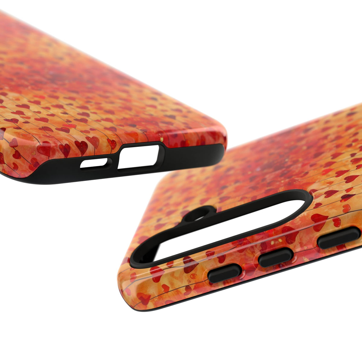 Heart Pattern Phone Case – Stylish & Loving Design for Your Device 827