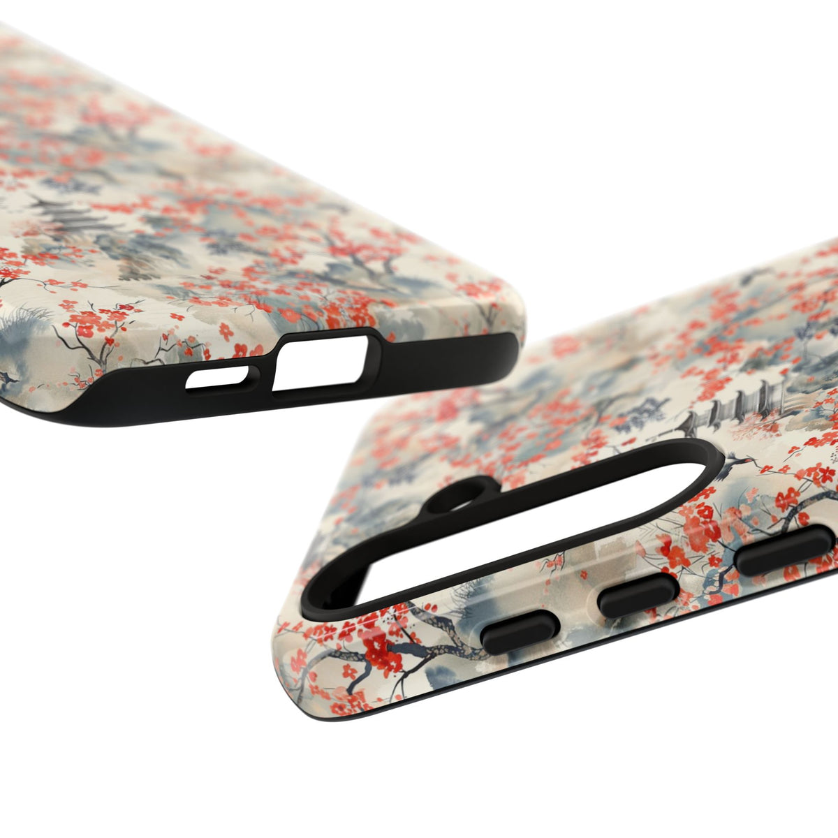 Japanese Style Pattern Phone Case - Elegant & Protective Cover