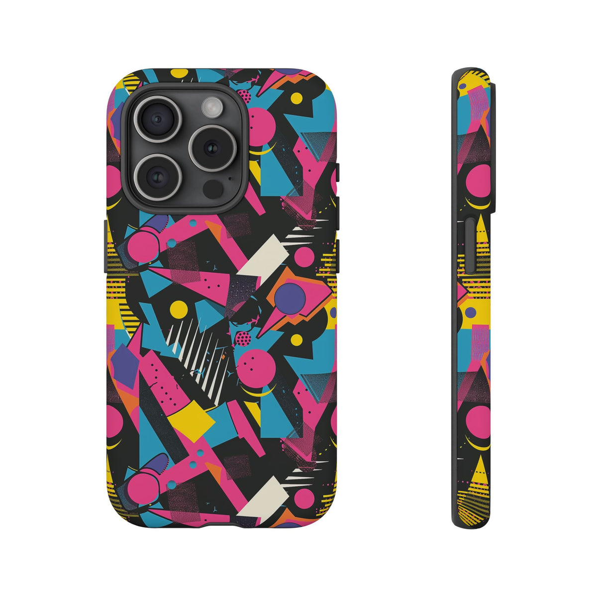 Retro 80s Seamless Phone Case – Vintage Style Meets Modern Protection 077