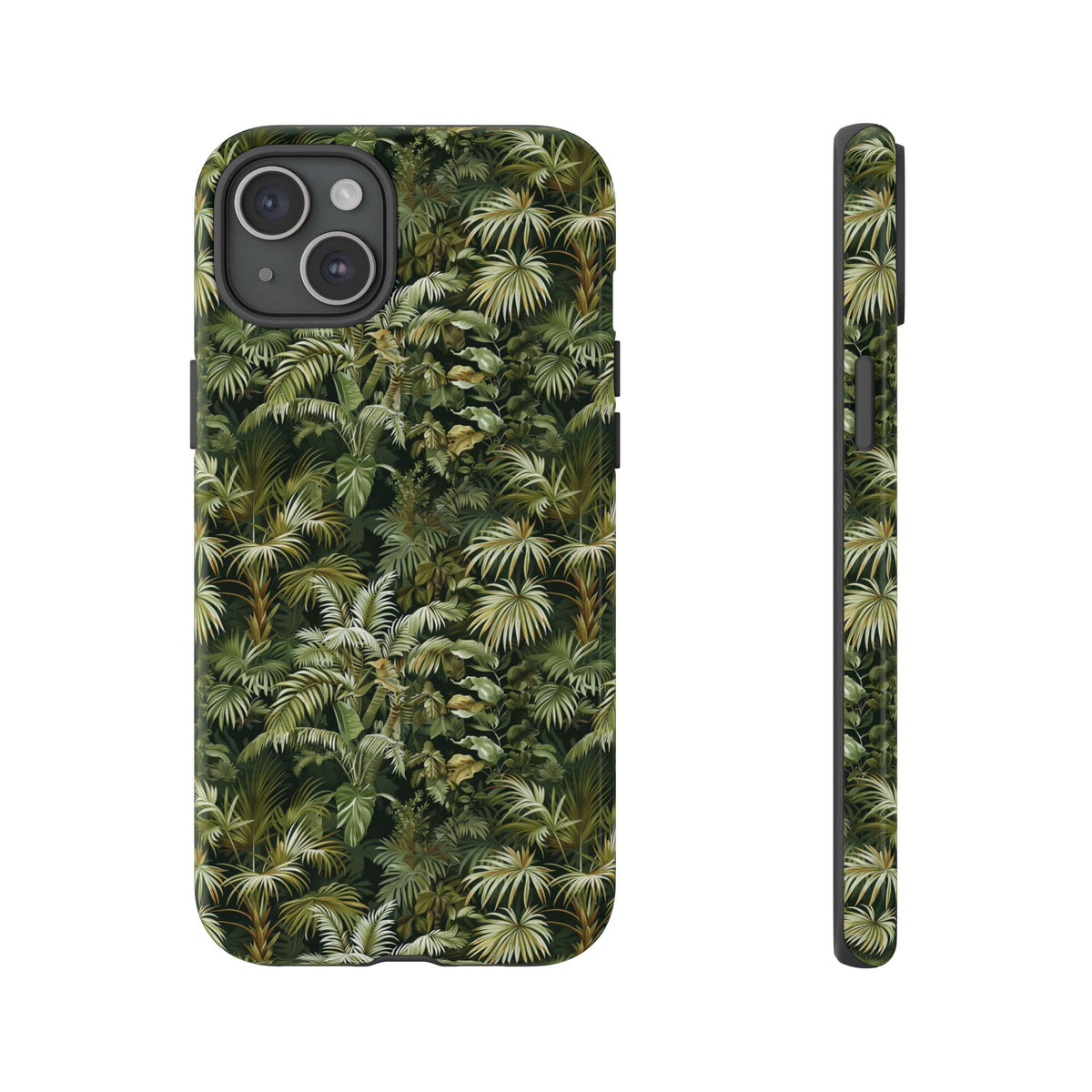 Jungle Pattern Phone Case – Exotic & Lush Design for Your Phone 331