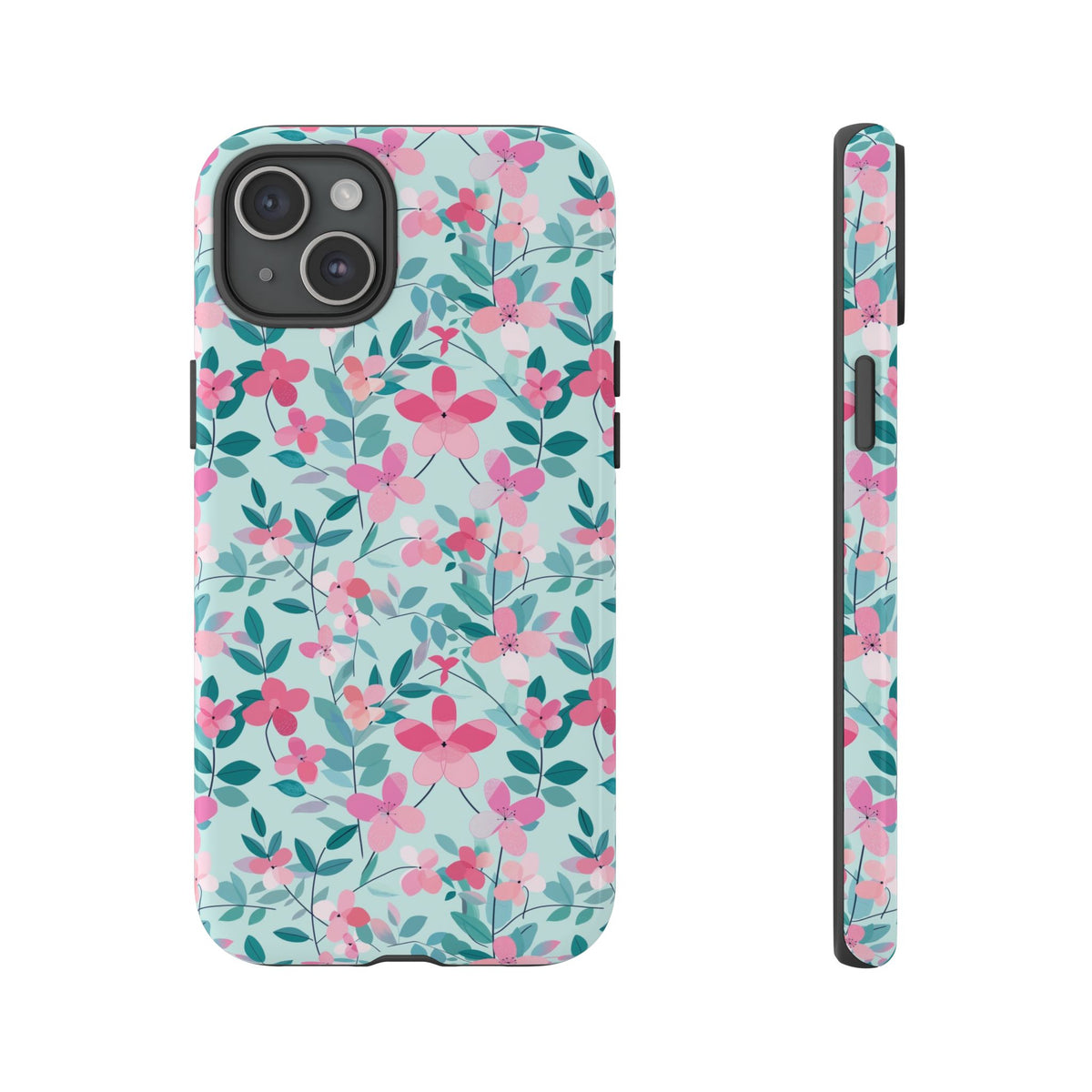 Spring Pattern Phone Case – Fresh & Vibrant Design for Your Phone 412