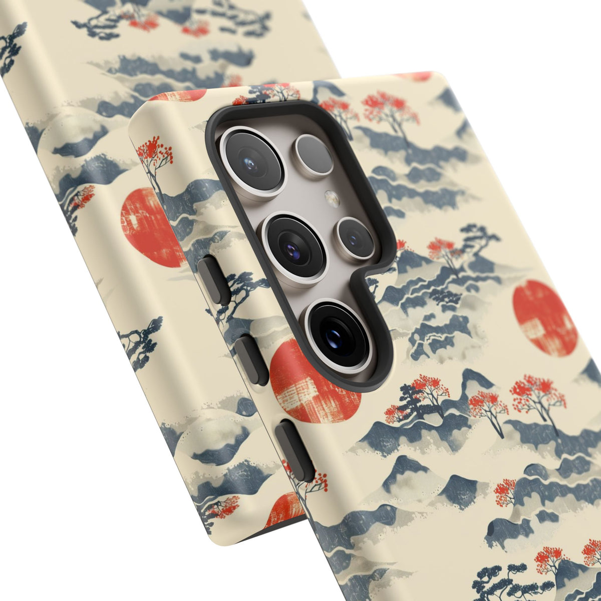 Japanese Pattern Phone Case – Elegant & Timeless Design for Your Phone 085