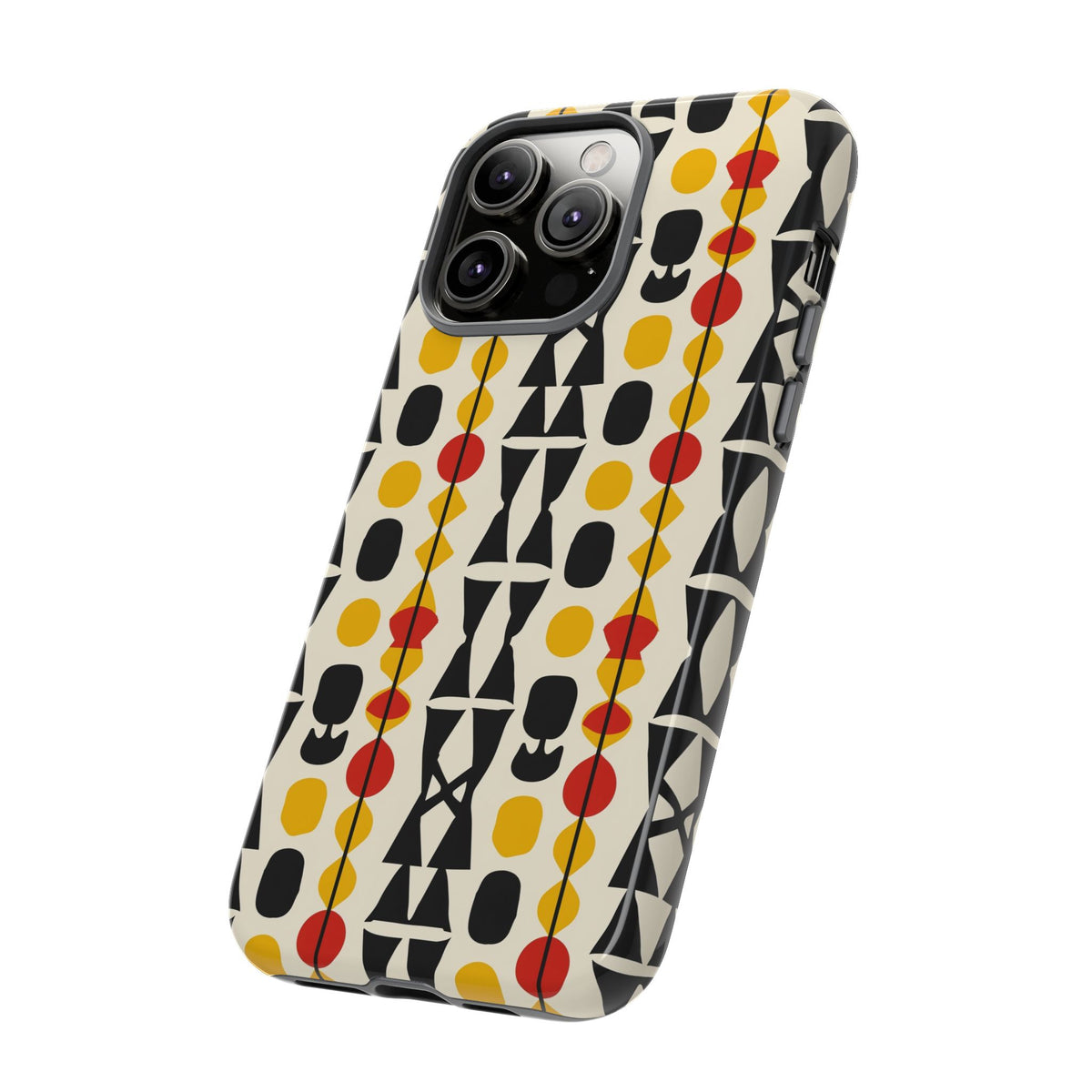 Stylish African Pattern Phone Case – Unique and Vibrant Protection 194