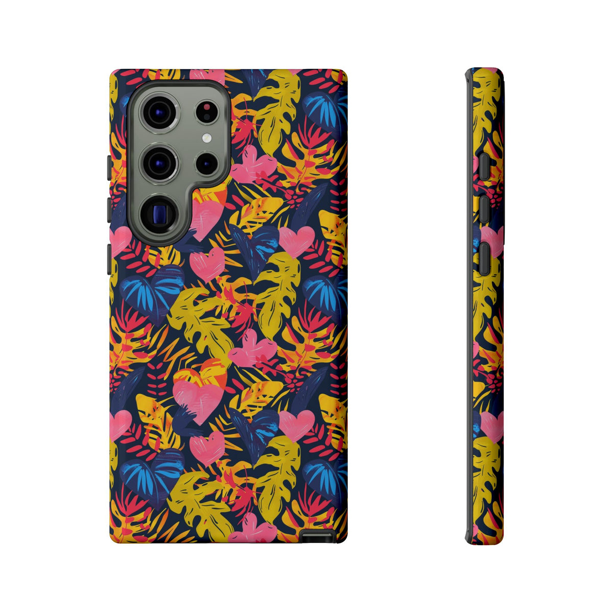 Heart Pattern Phone Case – Stylish & Loving Design for Your Device 360