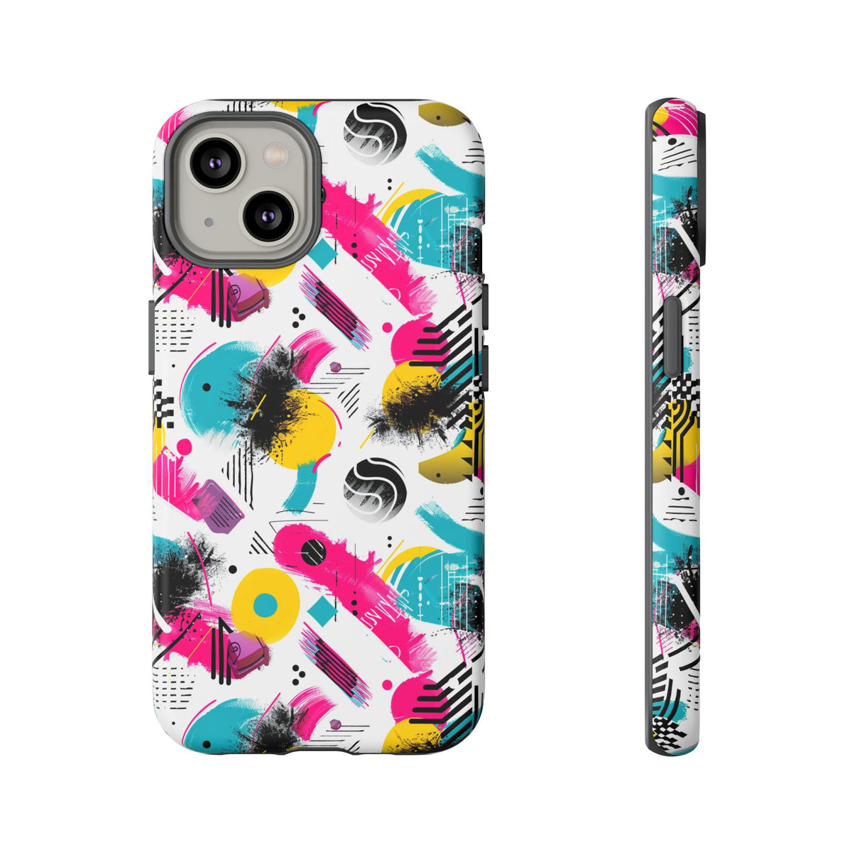 Retro 80s Seamless Phone Case – Vintage Style Meets Modern Protection 135