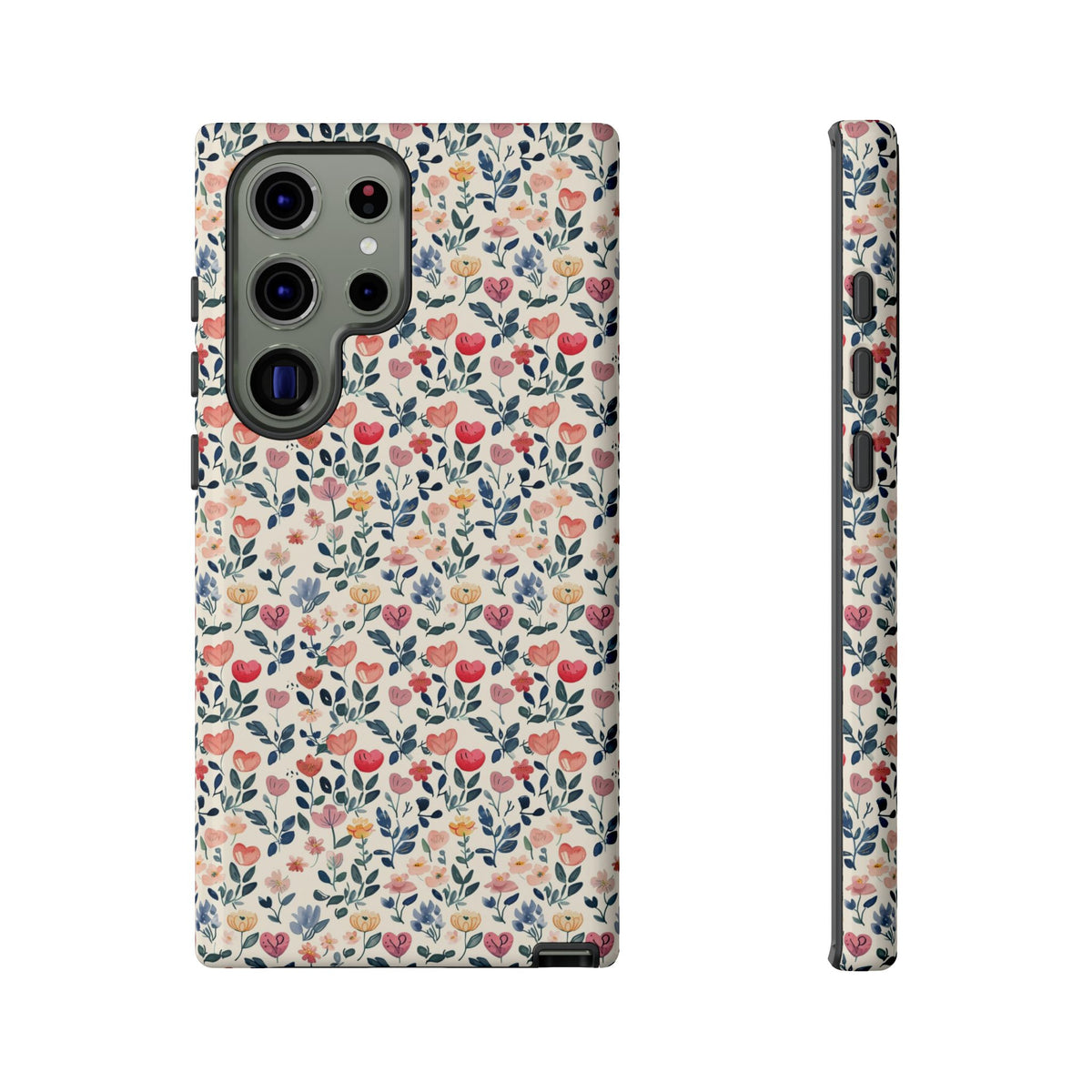 Heart Pattern Phone Case – Stylish & Loving Design for Your Device 261