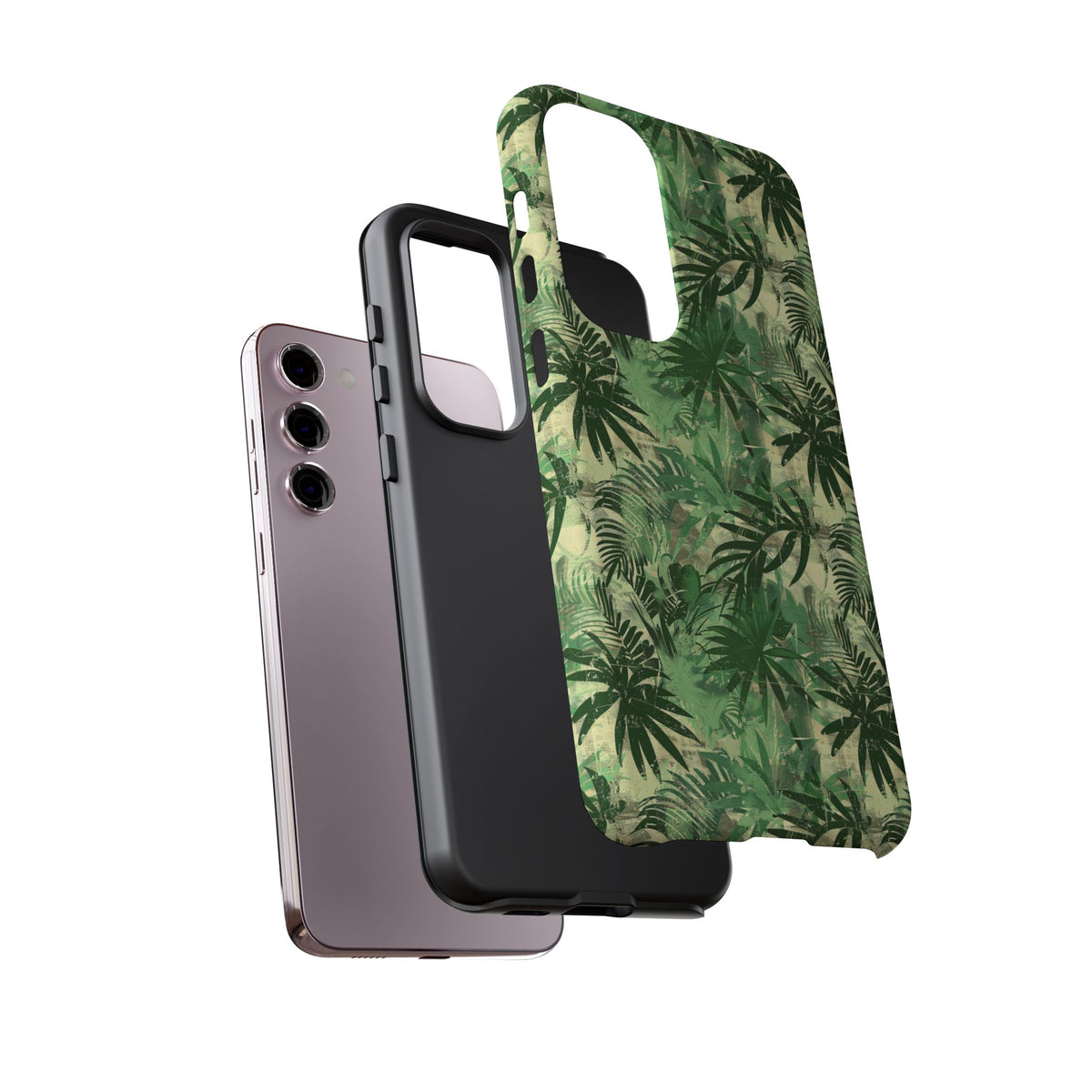 Jungle Pattern Phone Case – Exotic & Lush Design for Your Phone 336