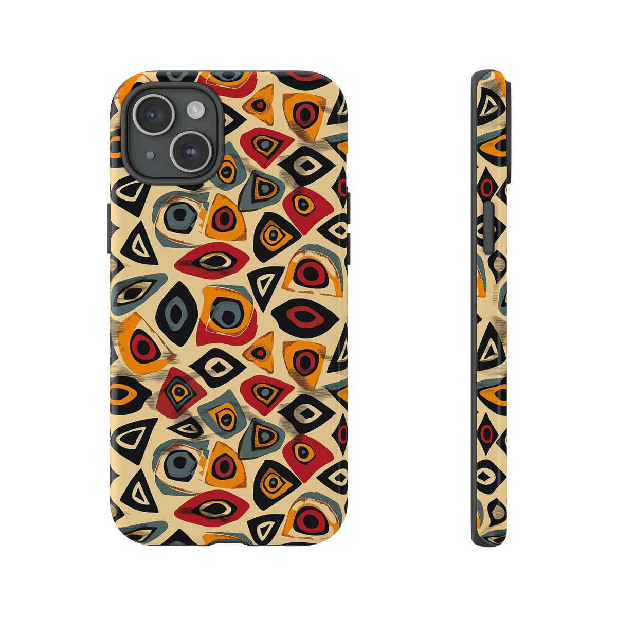 Stylish African Pattern Phone Case – Unique and Vibrant Protection 167